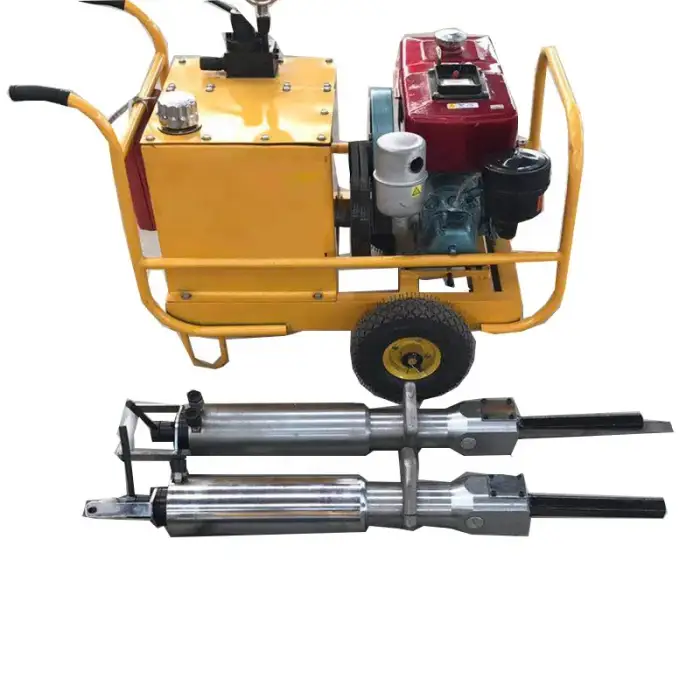 Manual Rock Core Splitter Hydraulic Stone Splitter Cracking Machine for Sale