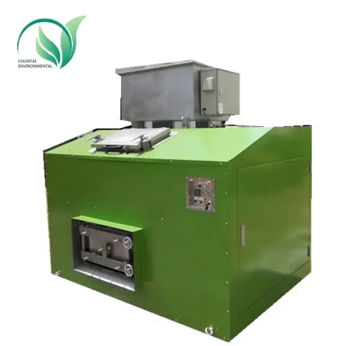 Environmental Protection Equipment Food Garbage Recycling Composting Waste Treatment Machine Engine Stainless Steel