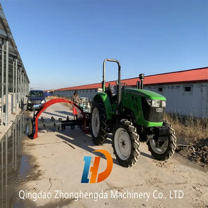 HINDA New Automatic Sheep Manure Windrow Turner Machine Farm Compost Making Machine with pto Composting and Fermentation