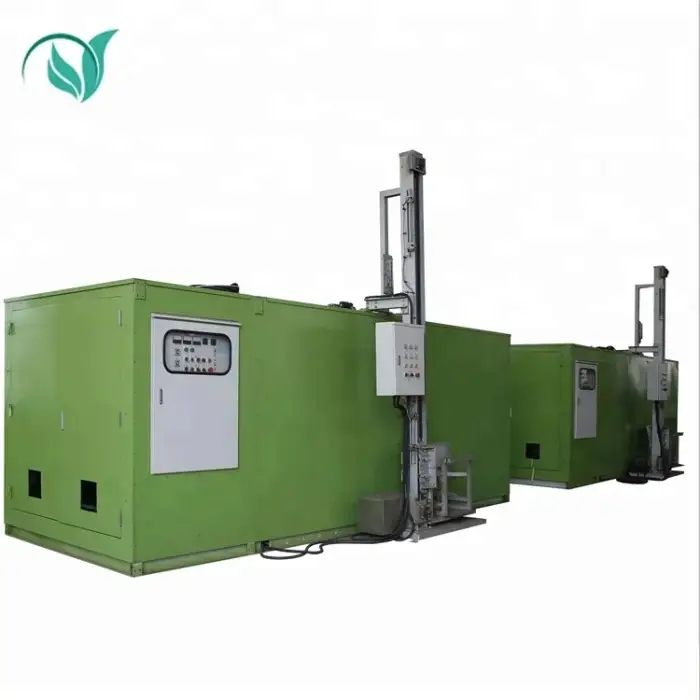 Environmental Protection Equipment Food Garbage Recycling Composting Waste Treatment Machine Engine Stainless Steel