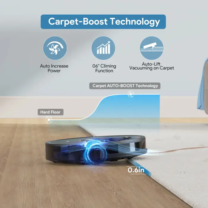 High-Quality Robot Vacuum Cleaner with Air Purifier