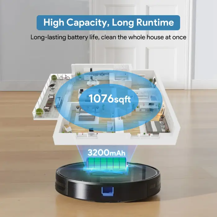 High quality robot vacuum cleaner with air purifier vacuum cleaner robot