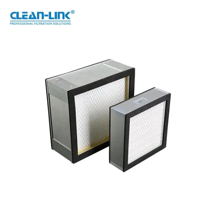 H13 H14 610x610x69 mini pleated air cleaner portable panel air filter HEPA filter