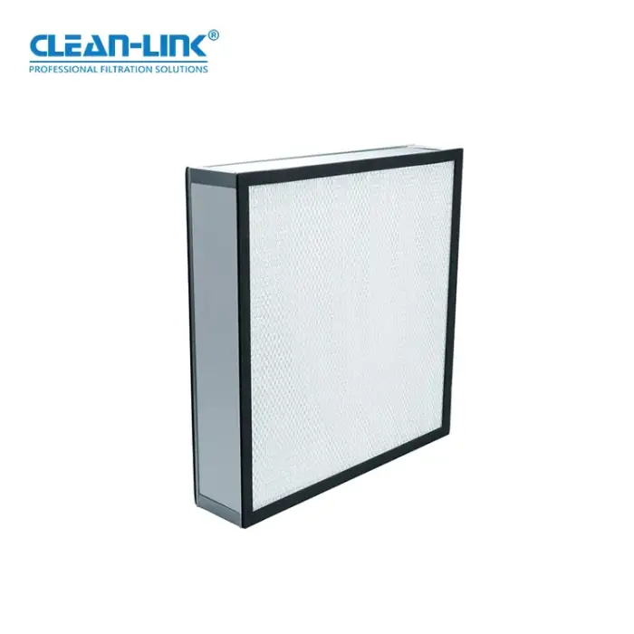 H13 H14 610x610x69 mini pleated air cleaner portable panel air filter HEPA filter