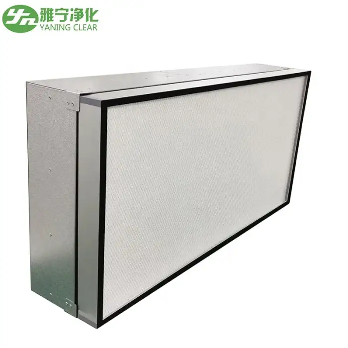 YN-FFU-A01 Air Cleaning Equipment Laminar Flow Hood FFU Fan Filter Unit HEPA Filter Core Component Motor Clean Room Air Purifier