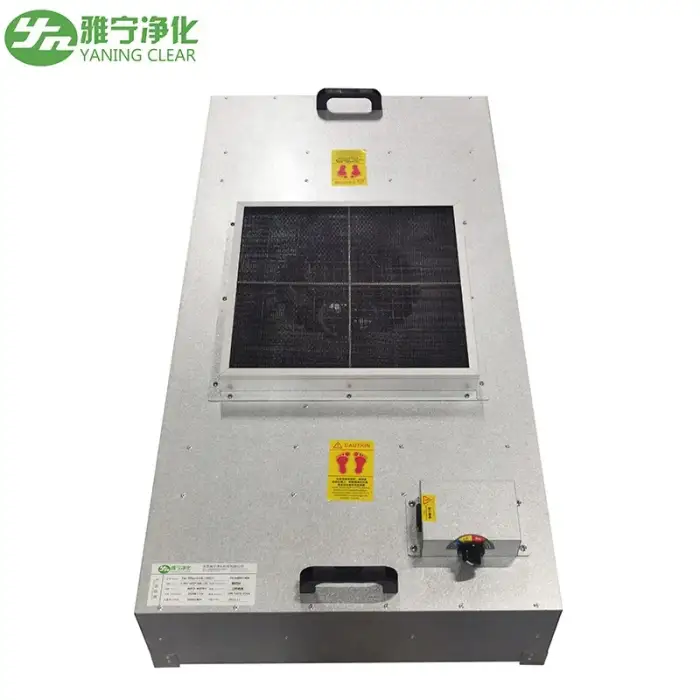 YN-FFU-A01 Air Cleaning Equipment Laminar Flow Hood FFU Fan Filter Unit HEPA Filter Core Component Motor Clean Room Air Purifier