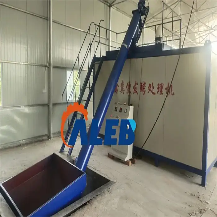 fully automatic organic compost machine organic fertilizer making processing machine