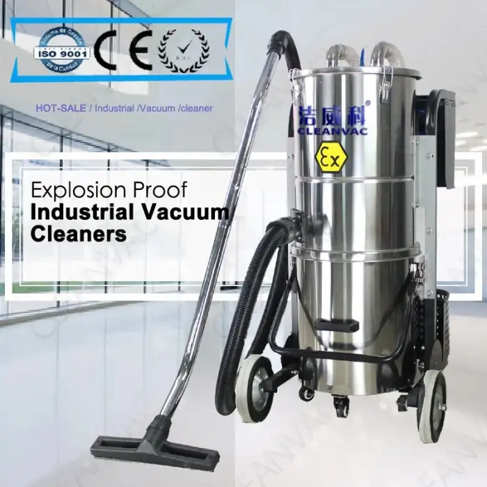 CLEANVAC  Explosion-Proof Compressed Air Industrial Vacuum Cleaner  EX-YW60AP