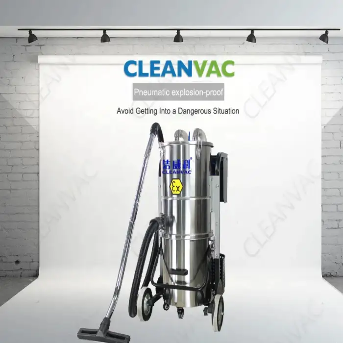 CLEANVAC  Explosion-Proof Compressed Air Industrial Vacuum Cleaner  EX-YW60AP