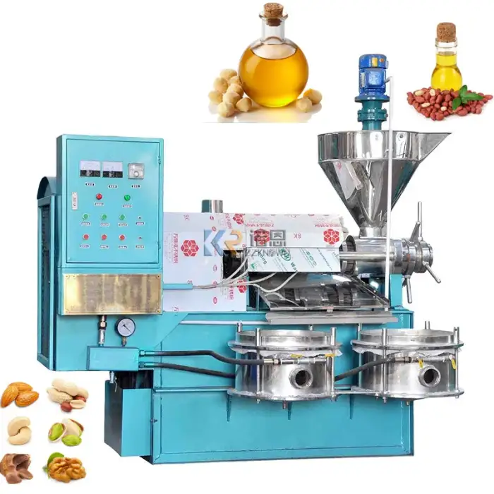 Extraction Fully Automatic Mustard Flax Seed Oil Press Machine