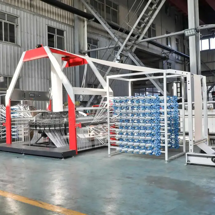 6-shuttle circular loom  PP woven sack making machine