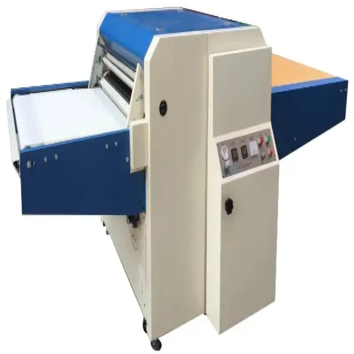 Fabric Heat Interlining Fusing Winding Machine