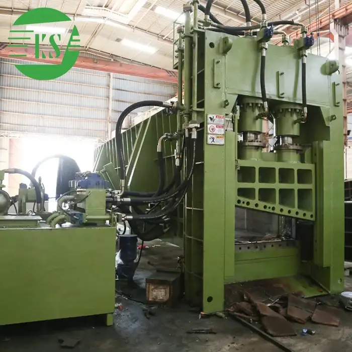 Keshang Y10Y-500T heavy metal hydraulic scrap steel cutting machine CE