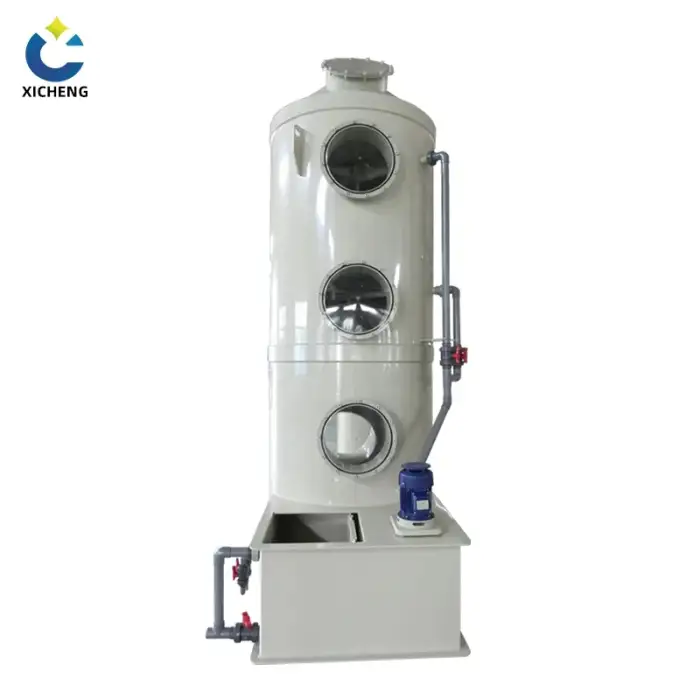 industrial air cleaner chemical air filter system air pollution Treatment device xicheng  manufacturer wet scrubber