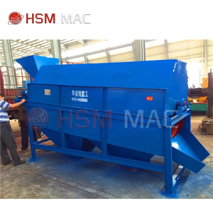 HSM High Capacity Rotary Trommel Compost Sifter For Carbon Production Lines Coal Ash