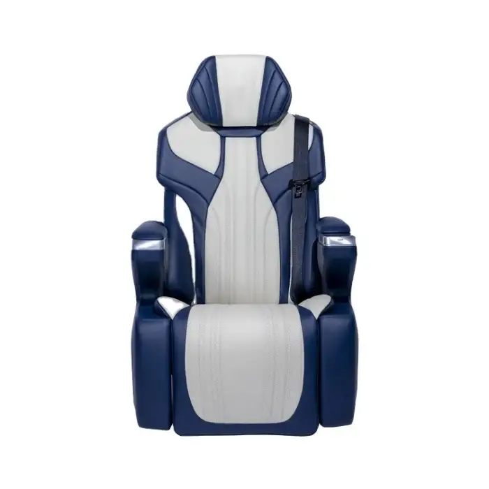 Adjustable Electric Single Capital Car Seat Chair With Massage Touch Control Switch For MPV Truck