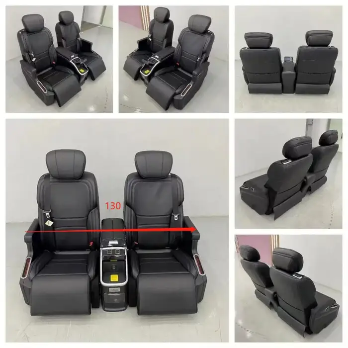 electric luxury van seat  vip car captain seat set for MPV VAN