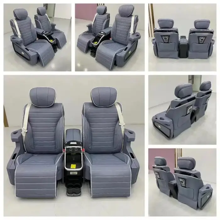 electric luxury van seat  vip car captain seat set for MPV VAN