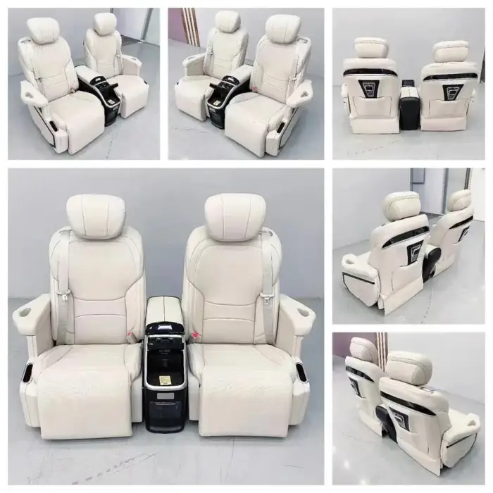 electric luxury van seat  vip car captain seat set for MPV VAN