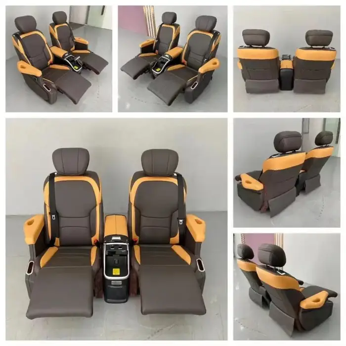 electric luxury van seat  vip car captain seat set for MPV VAN