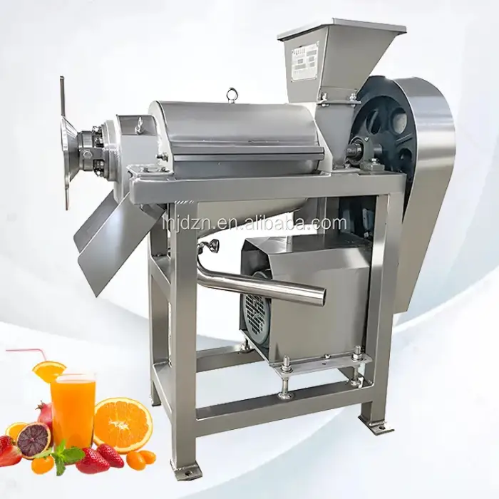 Commercial fruit screw press orange juicer extractor machine mango apple fruit juice making machine