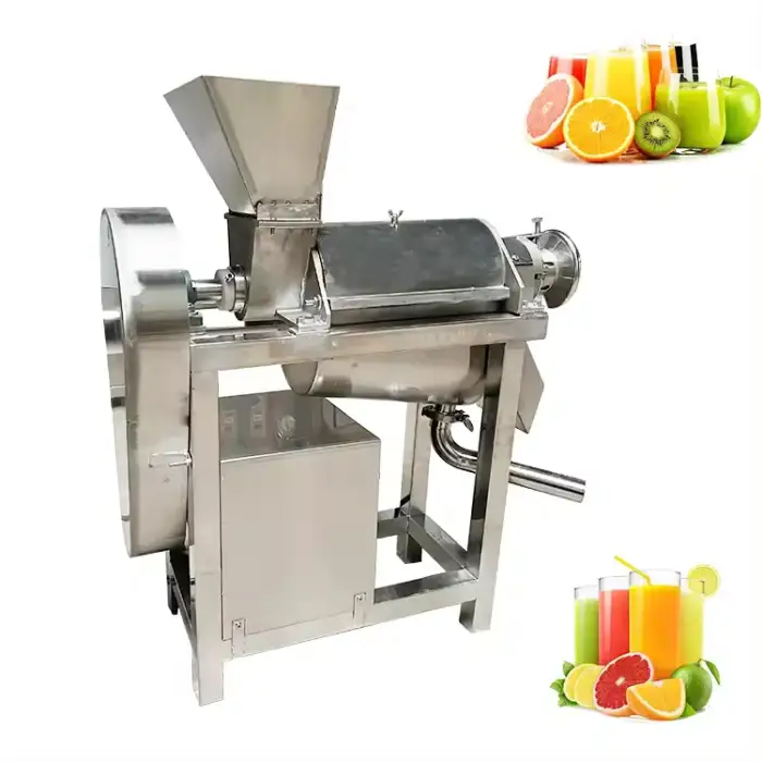 Electric Industrial Mango Pulper fruit Pulp Juice Making Machine mango Puree Extractor For Fruit Processing Machine