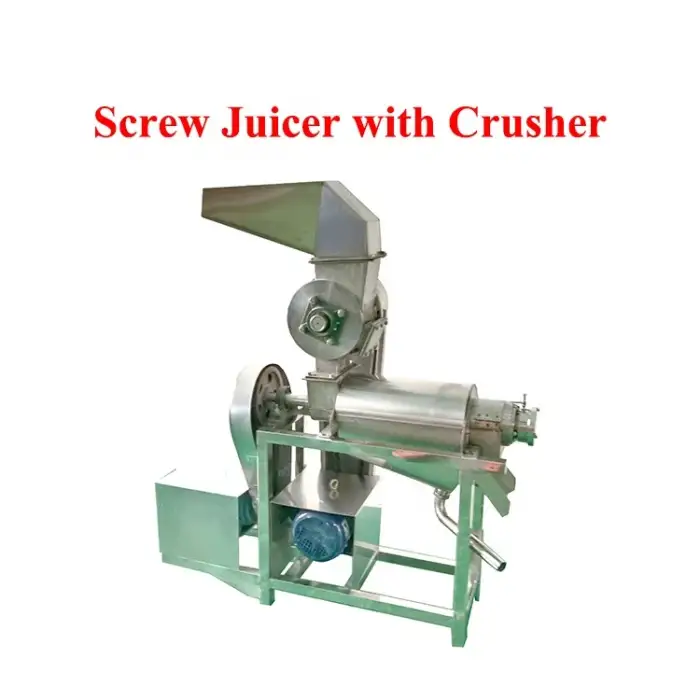 Peach Grape Passion Orange Guava Juice Multi Fruit Juicer Extractor Machine Screw Press Juicer