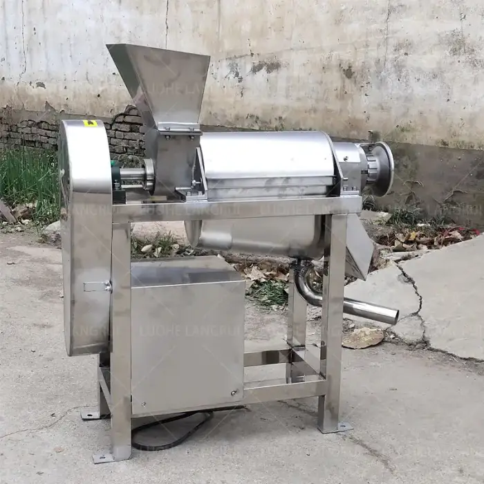 Electric Industrial Mango Pulper fruit Pulp Juice Making Machine mango Puree Extractor For Fruit Processing Machine