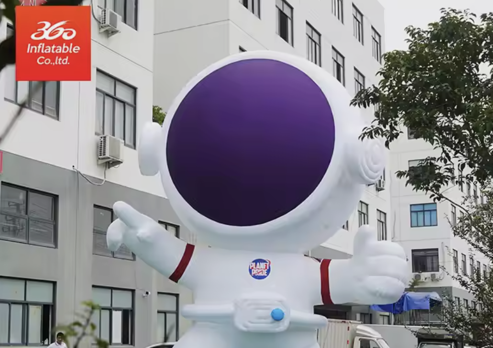 6m Big giant Advertising Custom Design Inflatable Cartoon Colorful cartoon mascot inflatables astronaut