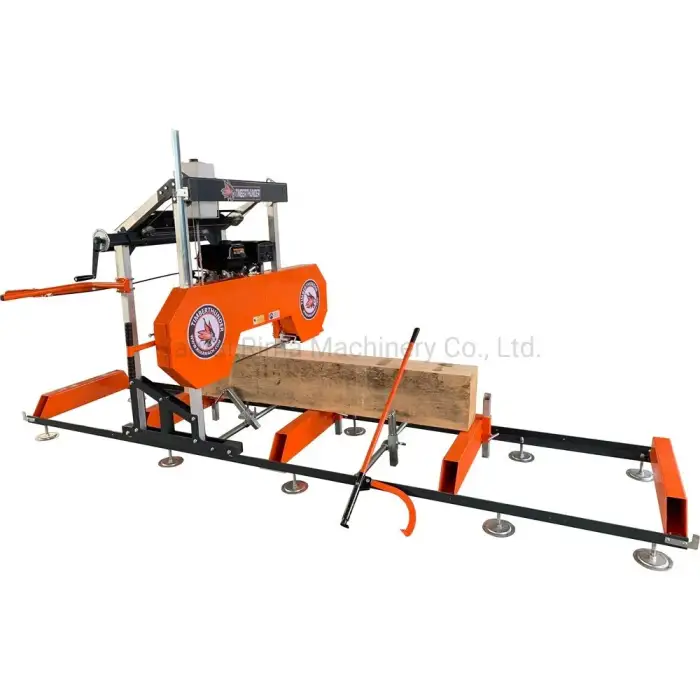 woodworking machinery portable sawmill bandsaw sawmill wood cutting portable band sawmill