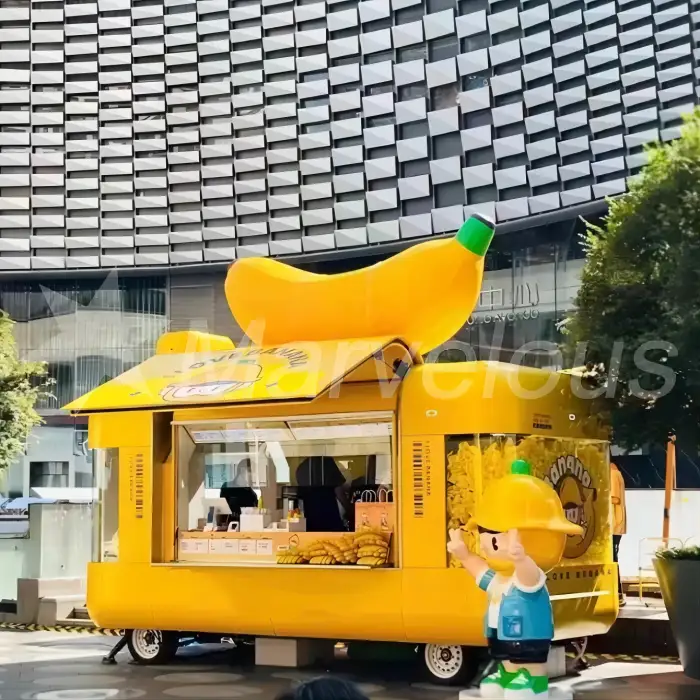 Outdoor Street Mobile Food Cart Mobile Food Truck