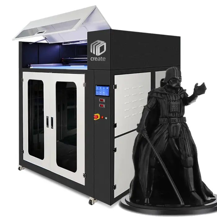 Create Car parts large scale fdm 3d printer industrial 1000mm format size high-accuracy 3d printers plastic precise