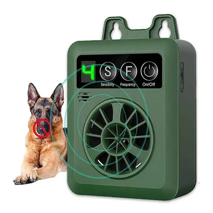 NEW Outdoor Bark Control Automatic Dog Bark Control Device Ultrasonic Dog Bark Deterrents with  digital display 4 Levels