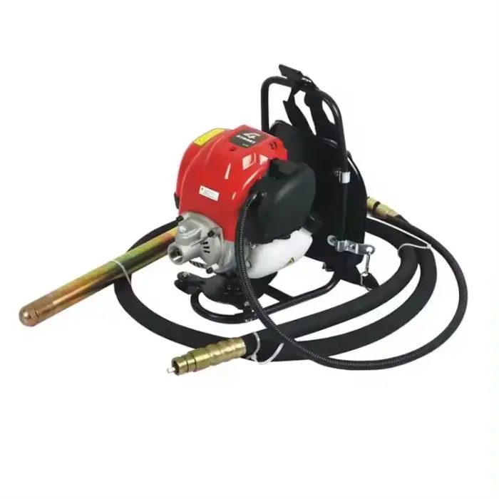 Concrete Gasoline Vibrator Backpack Concrete Mixer Power Concrete Vibrator