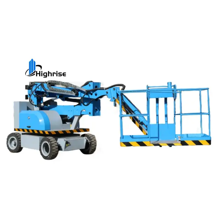 Chinese Hot selling Diesel-electric self-folding arm lifting platform telescopic