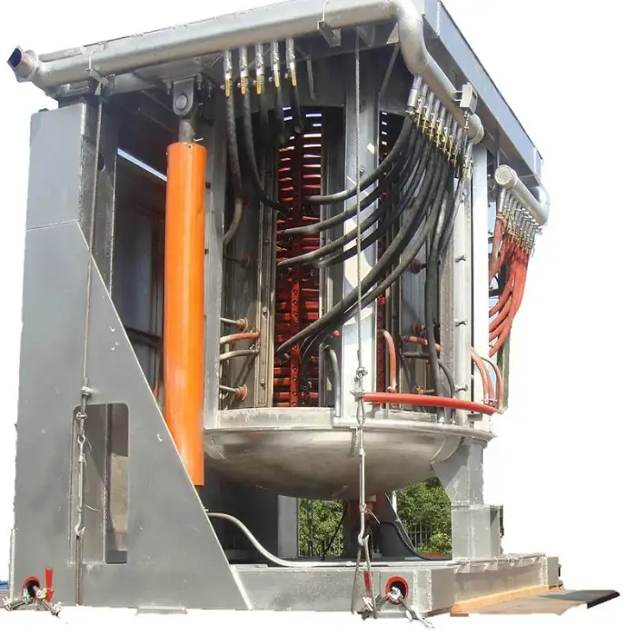 induction steel scrap melting furnace