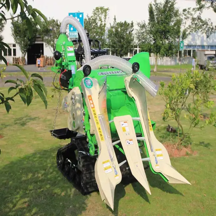 Mini Harvester independent developed 13HP Engine With CE Certification grain reaper