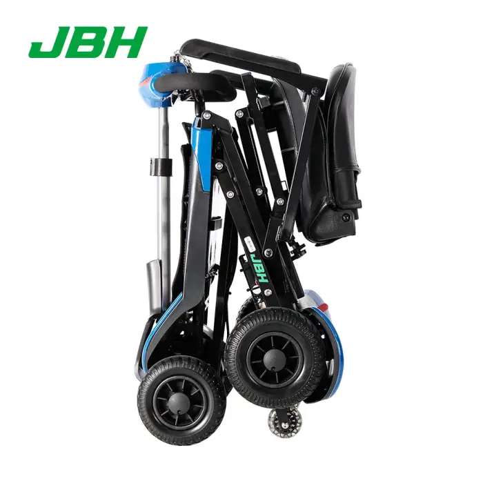 JBH FDB01 250W power  Four wheel auto foldable electric scooter for disability