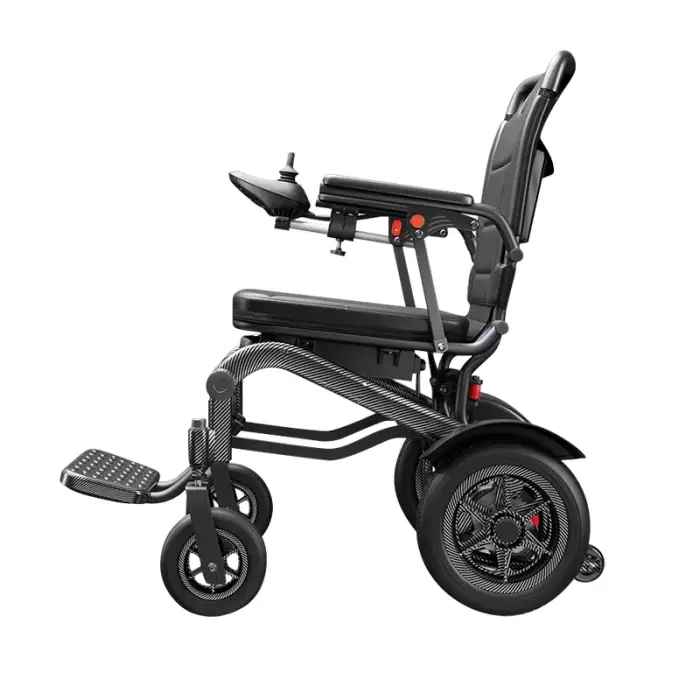 lightweight carton fiber water transfer electric wheelchair mobility scooter for handicapped elderly people