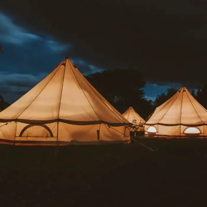 Outdoor Camping Luxury Yurt Zelt Glamping