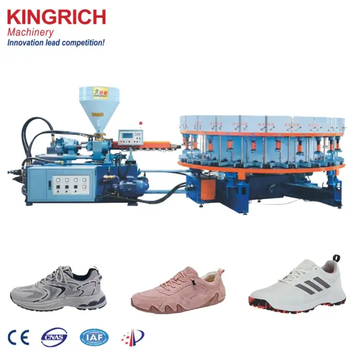 One Color Automatic Sport Shoe Injection Molding Machine – Efficient Shoe Manufacturing Solution