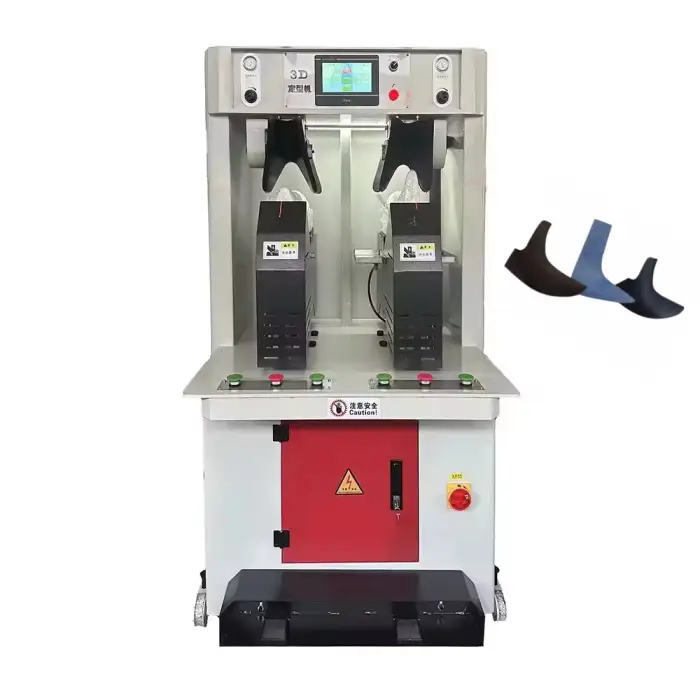 3D Computer Leather Shoe Vamp Molding Setting Shaping Machine