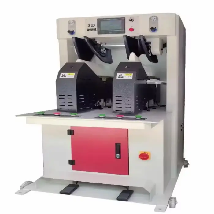 3D Computer Leather Shoe Vamp Molding Setting Shaping Machine