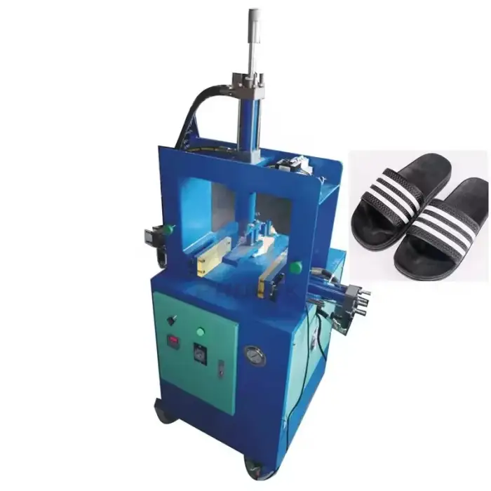 Semi-Automatic Stitching Pressing Shoemaker Small Size Sandal Slipper Side Shoe Sole Pressing Making Machine