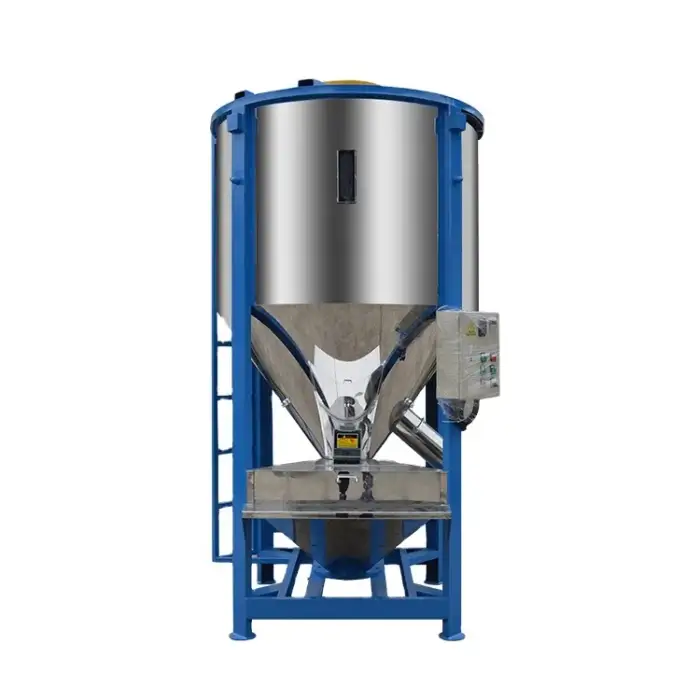 Full Stainless Steel CE Standard Vertical Blender Plastic Material Granules Mixer Plastic Mixing Machine