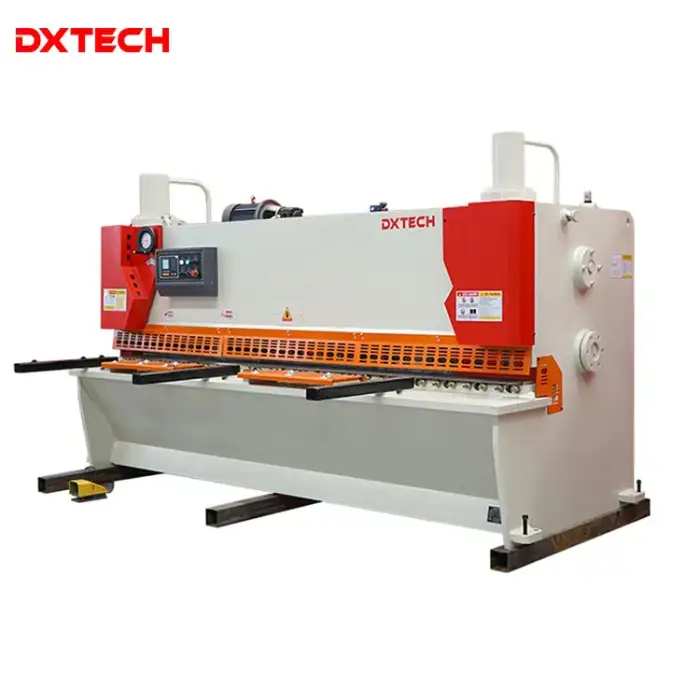 Dxtech CNC Plate Cutting Shears Sheet Metal Machine – Efficient Circular Arc Movement For Sheet Metal Cutting