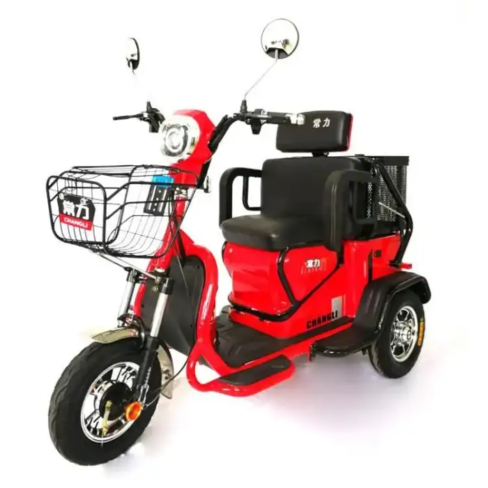 Chang li 2020 Safe three wheels folding electric mobility scooter for the disabled handicapped elderly people