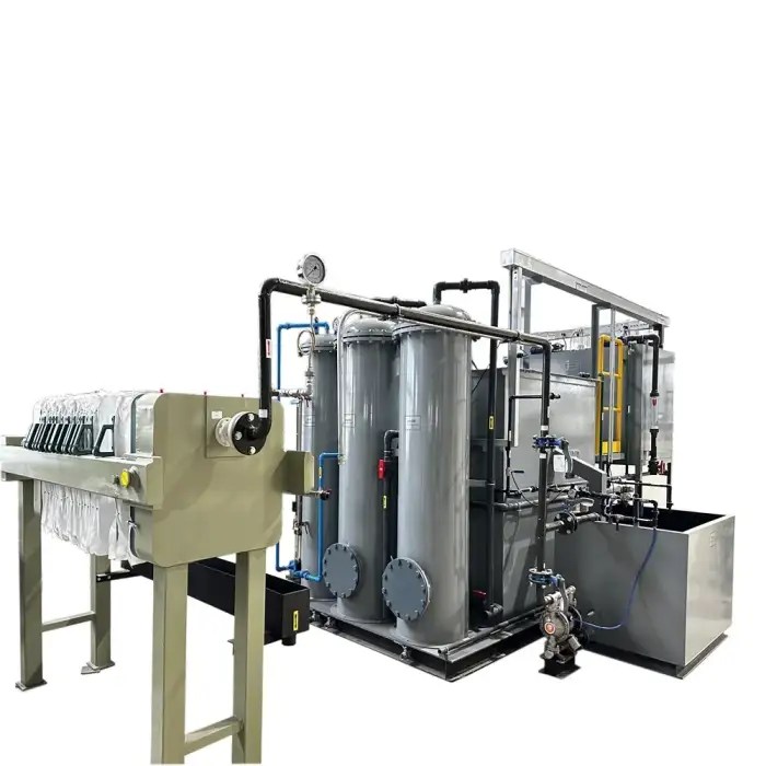 Waste Water Treatment Filter System For Cleaning Recycling Plastic Dirty Water