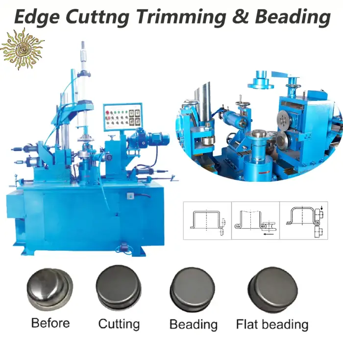 Professional Metal Sheet  Cutting Machine For Aluminum Utensil