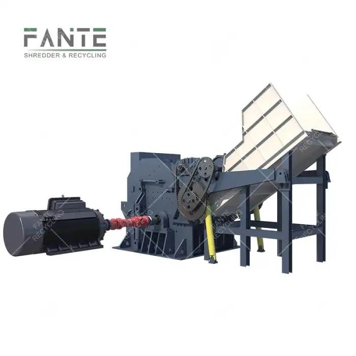 scrap metal hammer mill crusher metal crushing machine scrap metal crusher car shredder hammer